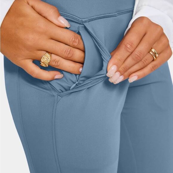 Halara Cloudful Air Drawstring high waist Jogger Blue Shadow XS - Picture 6 of 10